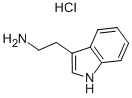 トリプタミン 塩酸塩 化学構造式