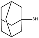 アダマンタン-1-チオール 化学構造式