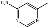 4-氨基-6-甲基嘧啶 结构式