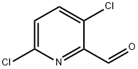 2,5-二氯吡啶-6-甲醛 结构式