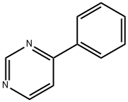 4-苯基嘧啶, 3438-48-0, 结构式