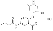 Acebutolol hydrochloride|盐酸醋丁洛尔