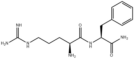 ARG-PHE-NH2, HCL Structure