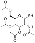2-ACETAMIDO-2-DEOXY-3,4,6-TRI-O-ACETYL-1-THIO-D-GLUCOPYRANOSE|