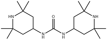 1,3-bis(2,2,6,6-tetramethyl-4-piperidyl)urea 结构式