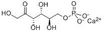 Fructose, 6-(dihydrogen phosphate), calcium salt, d- Struktur