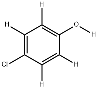 4-CHLOROPHENOL-2,3,5,6-D4,OD Structure