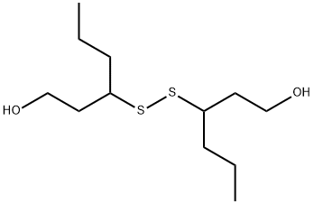 1,1'-二羟基-3,3'-二己基二硫醚 结构式