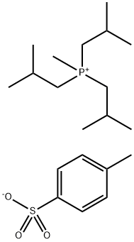 トリイソブチルメチルホスホニウムトシラート 化学構造式