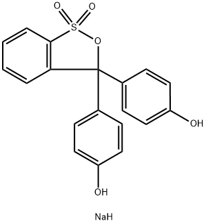 酚红钠, 34487-61-1, 结构式