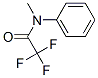 N-メチル-N-フェニル-2,2,2-トリフルオロアセトアミド 化学構造式