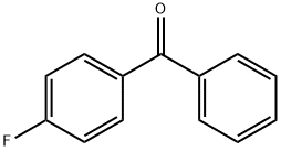 4-氟二苯甲酮, 345-83-5, 结构式