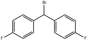 1,1'-(bromomethylene)bis(4-fluorobenzene) Struktur