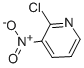 2-CHLORO-3-NITROPYRIDINE Structure