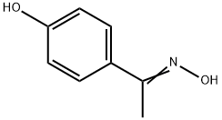 4'-ヒドロキシアセトフェノンオキシム 化学構造式