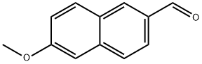 6-メトキシ-2-ナフトアルデヒド 化学構造式