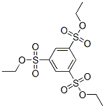 1,3,5-ベンゼントリスルホン酸トリエチル 化学構造式