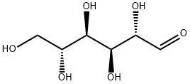 D-(+)-マンノース 化学構造式