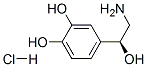(S)-4-(2-amino-1-hydroxyethyl)pyrocatechol hydrochloride 结构式