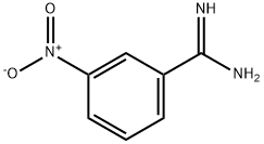3-硝基苯甲脒 结构式