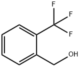 2-(トリフルオロメチル)ベンジル アルコール 化学構造式