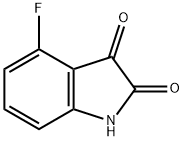 4-Fluoroindoline-2,3-dione Struktur
