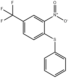 alpha,alpha,alpha-trifluoro-3-nitro-4-(phenylthio)toluene Struktur