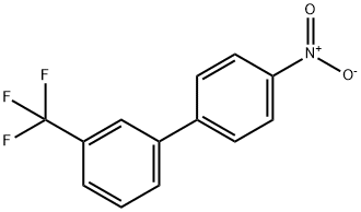4'-Nitro-3-(trifluoroMethyl)-1,1'-biphenyl Struktur
