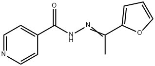 1'(or 2')-[1-(2-furyl)ethylidene]nicotinohydrazide Structure