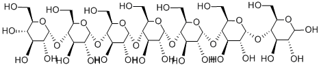 マルトヘプタオース 化学構造式