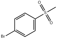 4-溴苯甲砜 结构式