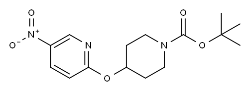 4-(5-Nitro-pyridin-2-yloxy)-piperidine-1-carboxylic acid tert-butyl ester