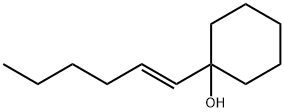 1-[(E)-1-Hexenyl]cyclohexan-1-ol Structure