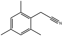 2,4,6-三甲基氰苄, 34688-71-6, 结构式