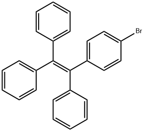 1-(4-BroMophenyl)-1,2,2-triphenylethylene Structure