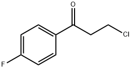 3-クロロ-4'-フルオロプロピオフェノン 化学構造式