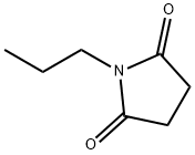 1-Propyl-2,5-pyrrolidinedione Structure