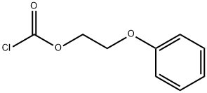 2-苯氧基乙基氯甲酸酯 结构式