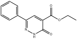 3-羟基-6-苯基哒嗪-4-羧酸乙酯, 34753-27-0, 结构式