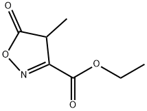 Ethyl 4-methyl-5-oxo-4,5-dihydroisoxazole-3-carboxylate Struktur