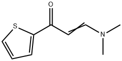 3-二甲氨基-1-(2-噻吩基)-2-丙烯-1-酮 结构式