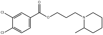 3,4-ジクロロ安息香酸3-(2-メチルピペリジン-1-イル)プロピル