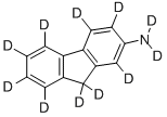 2-AMINOFLUORENE-D11 Structure