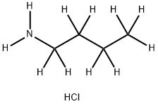 N-ブチルアミン-D11重塩酸塩 化学構造式