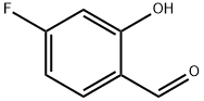 4-氟-2-羟基苯甲醛, 348-28-7, 结构式