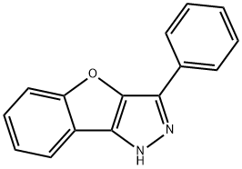 1-PHENYL-3-H-8-OXA-2,3-DIAZA-CYCLOPENTA[A]INDEN, 34823-86-4, 结构式