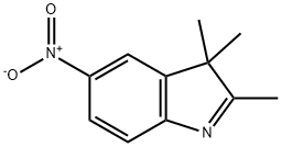 5-Nitro-2,3,3-trimethylindolenine Struktur
