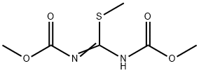 1,3-Bis(methoxycarbonyl)-2-methyl-2-thiopseudoeura Struktur