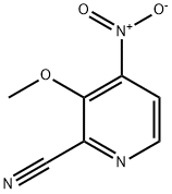 3-Methoxy-4-nitro-pyridine-2-carbonitrile Structure