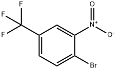 4-ブロモ-3-ニトロベンゾトリフルオリド 化学構造式